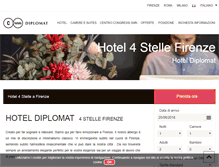 Tablet Screenshot of hoteldiplomat.net