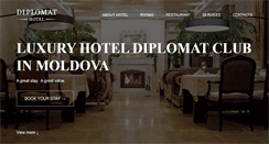 Desktop Screenshot of hoteldiplomat.md